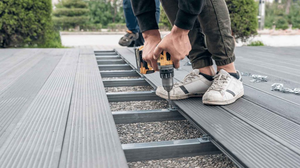 deck cleaning